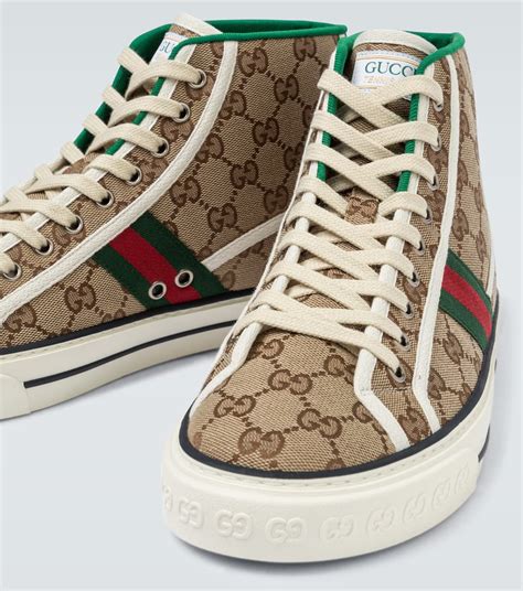 tenis gucci precio originales|gucci tennis 1977 high top.